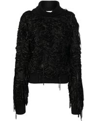 Quira - Fringed Long-Sleeve Jumper - Lyst
