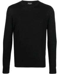 ZEGNA - Crew-neck Cashmere Jumper - Lyst