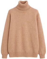 Fortela - Shetland Turtleneck Wool-Knit Sweater - Lyst