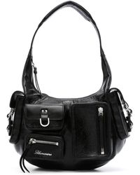 Blumarine - Cargo Leather Shoulder Bag - Lyst
