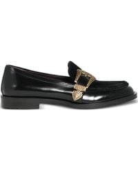 Roberto Festa - Lira Pony Skin Detail Triptych Loafers - Lyst