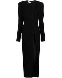 Monot - Robe Longue Asymétrique À Découpes - Lyst