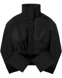 Off-White c/o Virgil Abloh - Peplum Bomber Jacket - Lyst
