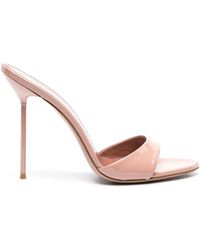 Paris Texas - Lidia 120mm Patent Leather Mules - Lyst