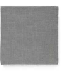 Peserico - Bead-Embellished Fringed Scarf - Lyst