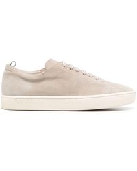 Officine Creative - Suede Lace-up Sneakers - Lyst