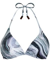 Vilebrequin - Marble Triangle-Cup Bikini Top - Lyst