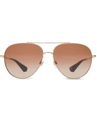 Burberry - Lunettes De Soleil À Monture Ronde - Lyst