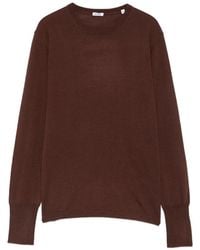Aspesi - Crew Neck Long-Sleeve Sweater - Lyst