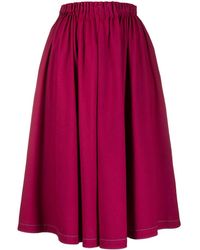 Marni Falda vaquera midi - Rosa