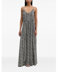 Rip Curl - Molokai Floral-Print Button-Up Maxi Dress - Lyst