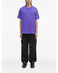 A Bathing Ape - Logo-Embroidered T-Shirt - Lyst