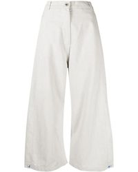 Henrik Vibskov - Post High Waist Jeans Met Wijde Pijpen - Lyst