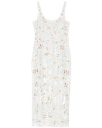Needle & Thread - Wisteria Shimmer Dress - Lyst