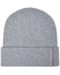 Brunello Cucinelli - Beaded-Trim Cashmere Beanie Hat - Lyst