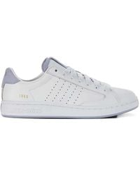 K-swiss - Lozan Klub Perforated Leather Sneakers - Lyst