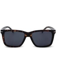 BOSS - Tortoiseshell-Effect Square-Frame Sunglasses - Lyst