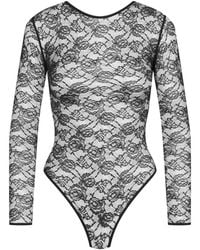 Maison Close - Flashback Long-Sleeve Bodysuit - Lyst