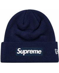 Supreme - X New Era bonnet à logo Box - Lyst