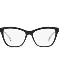 Emporio Armani - キャットアイ眼鏡フレーム - Lyst