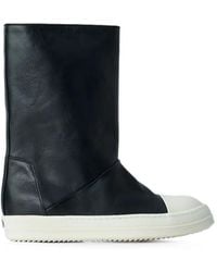 Rick Owens - Sneakwaders Round-Toe Boots - Lyst