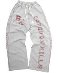 Boredom Kills - Collegiate Logo-Print Track Pants - Lyst