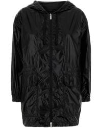 Herno - Chaqueta Con Capucha Y Cordones - Lyst