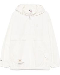 Aape By A Bathing Ape - Giacca Apenow Con Mezza Zip E Logo - Lyst