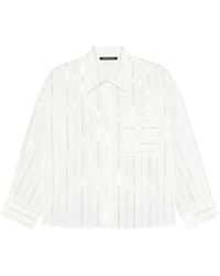 Pennyblack - Camicia A Righe Con Taschino Sul Petto - Lyst