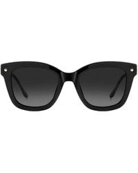 Carolina Herrera - Faux-Pearl-Embellished Squared-Frame Sunglasses - Lyst