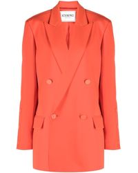 Iceberg - Double-breasted Buttoned Blazer - Lyst