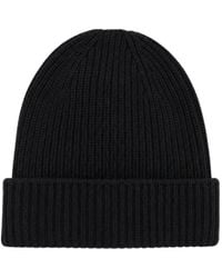 THE (Alphabet) - Ribbed-Knit Beanie Hat - Lyst