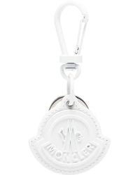 Moncler - Logo-Embossed Keyring - Lyst