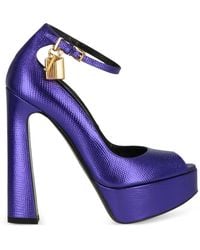 Tom Ford - Platform Padlock Sandals - Lyst