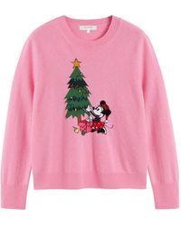 Chinti & Parker - X Disney Minnie Christmas Sweater - Lyst