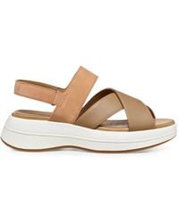Geox - Spherica Ecub-3 S Crossover Touch-Strap Sandals - Lyst