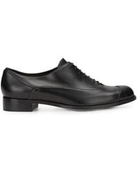 Moschino - Leather Oxford Shoes - Lyst