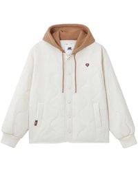 Chocoolate - Quilted Hooded Jacket - Lyst