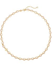 Tory Burch - Moondance Halsketting Met Parel - Lyst