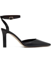 The Row - Ankle-Strap Pointed-Toe Flats - Lyst