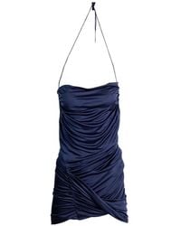 Atlein - Draped Sleeveless Dress - Lyst