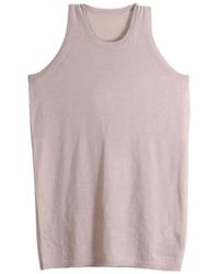 Frenckenberger - Fine-Knit Racerback Tank Top - Lyst