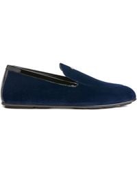 Giuseppe Zanotti - Gz Driver Velvet Loafers - Lyst