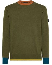 Peuterey - Maglione Girocollo Con Design Color-Block - Lyst
