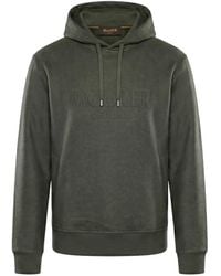 Moorer - Malcom Logo-Detail Hoodie - Lyst