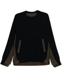 Sacai - Pocket Round-Neck T-Shirt - Lyst