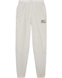 Stussy - X Nike Fleece Track Pants - Lyst