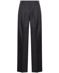 Briglia 1949 - Pressed-Crease Wide-Leg Trousers - Lyst