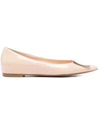 Roberto Festa - Square-Detail Ballet Flats - Lyst