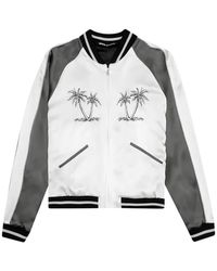 Palm Angels - Palm Tree Embroidered Jacket - Lyst